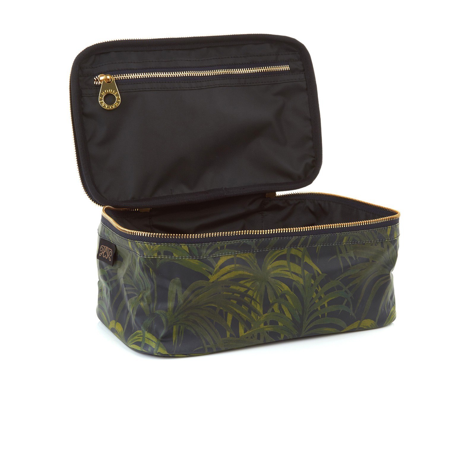 Miljøbilde - Reiseveske fra House Of Hackney Sminkeveske - Palmeral midnight/green