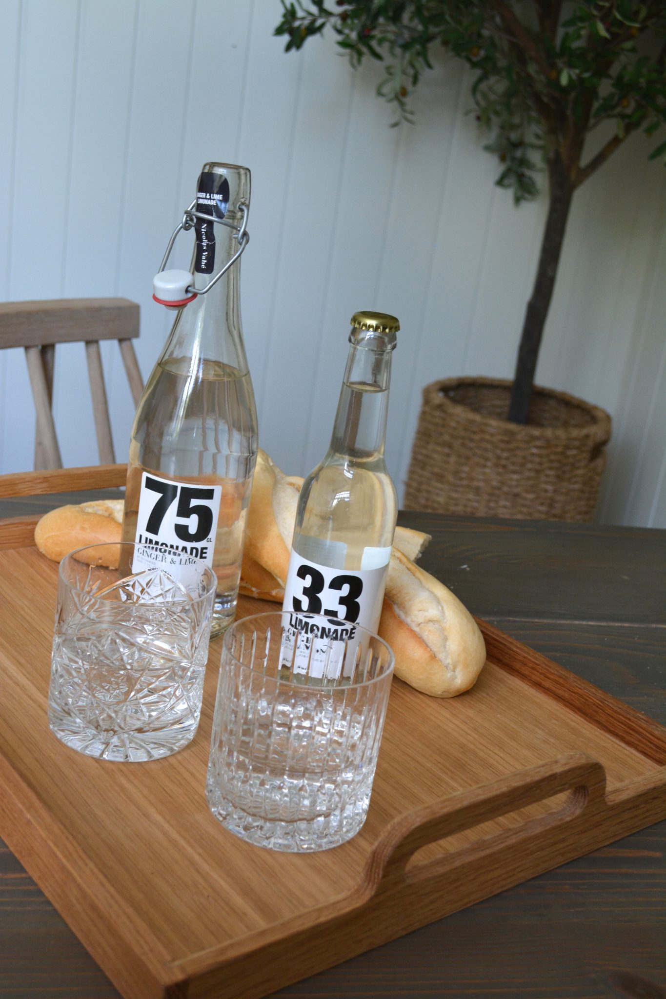 Miljøbilde Serveringsbrett - stor 47x38x6,5cm Serveringsbrett i eik