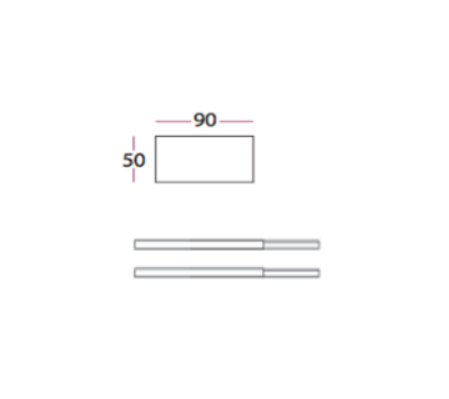 Tilleggsplate - T-bordet Tilleggsplate - T-bordet