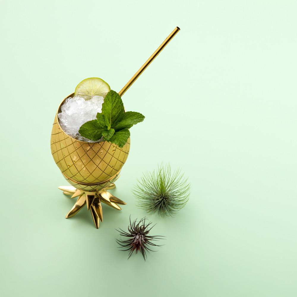 Pineapple - Large w/straw Pineapple - Large w/straw