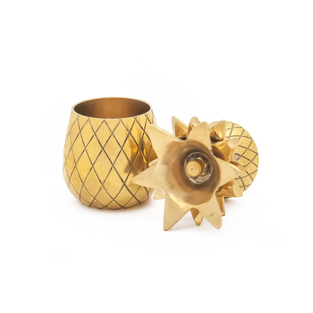 The pineapple shotteglass Pineapple shotteglass - sett a 2