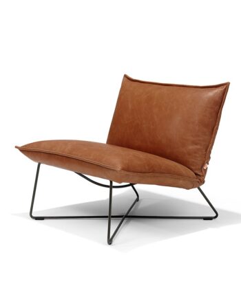 earl lounge chair without arm bonanza tan pers lr 350x435 - Jess Design - Earl hvilestol