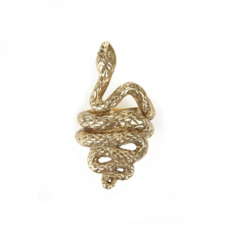house of hackney serpentis napkin rings brass 920x920 - Serviettring - Messing, fra House Of Hackney