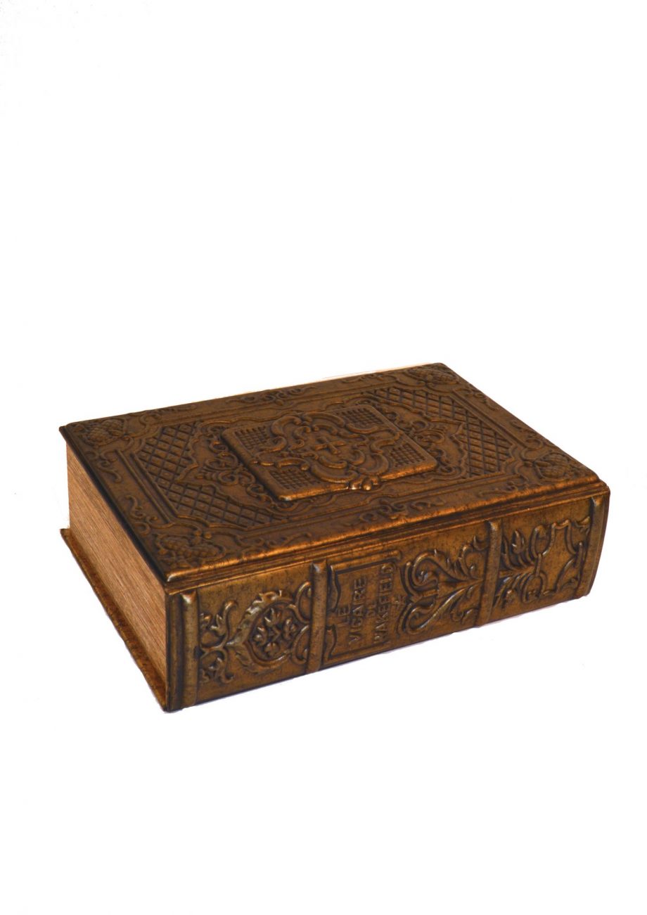 bigbook 920x1301 - Book Box - Antikk gold XL