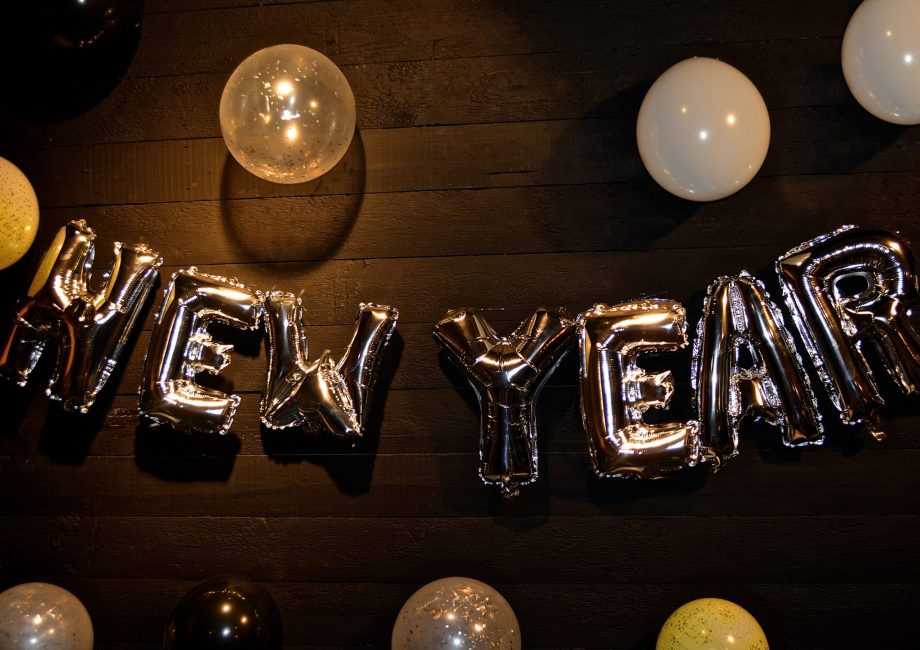 newyear 920x650 - Ballonger - Happy new year, 24 stk
