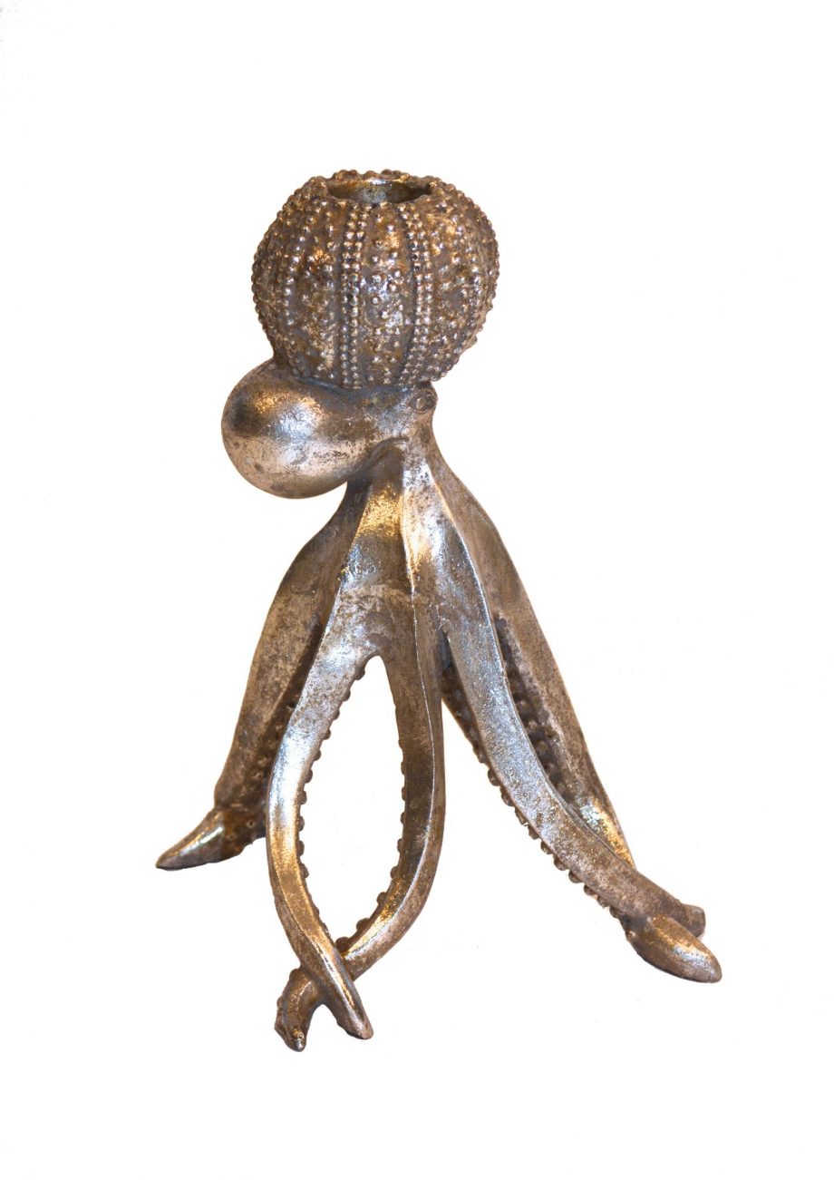 octopus søln 920x1301 - Lysestake - Octopus, sølv