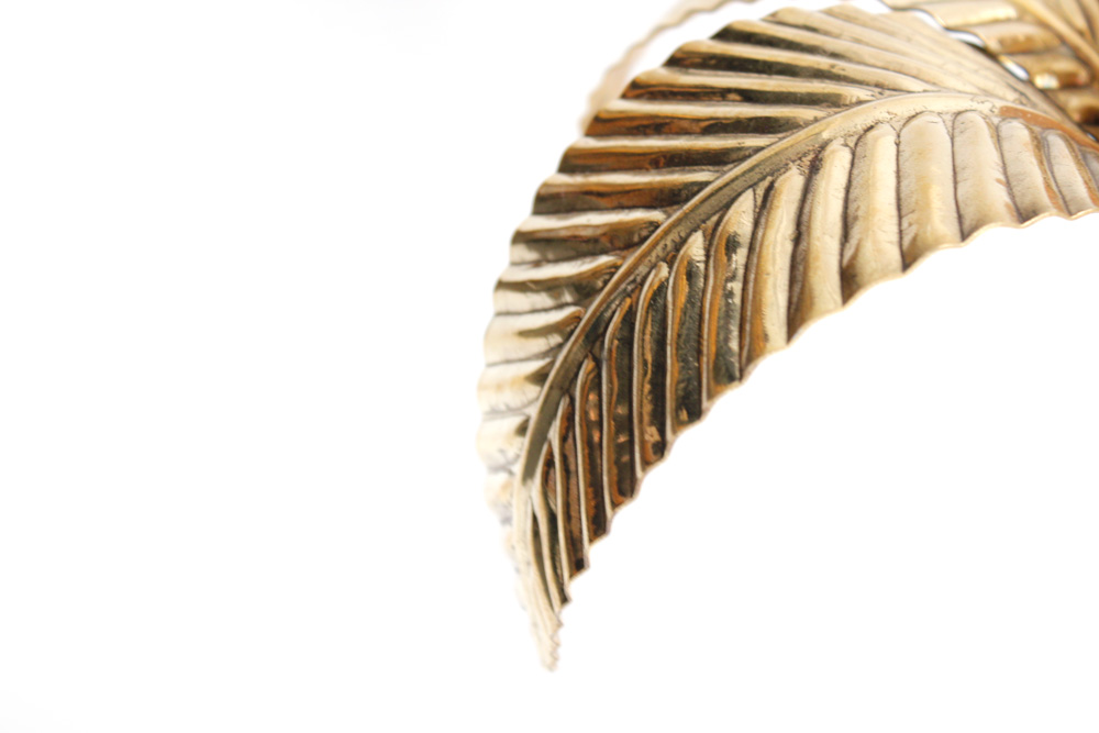 Detalj palmetre lampe - messing Palmetre lampe - Messing