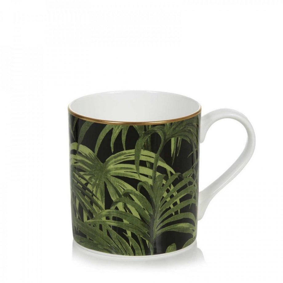 palmeral midnight green mug 1 1024x1024 920x920 - Kopp - Palmeral Midnight/green, House of Hackney