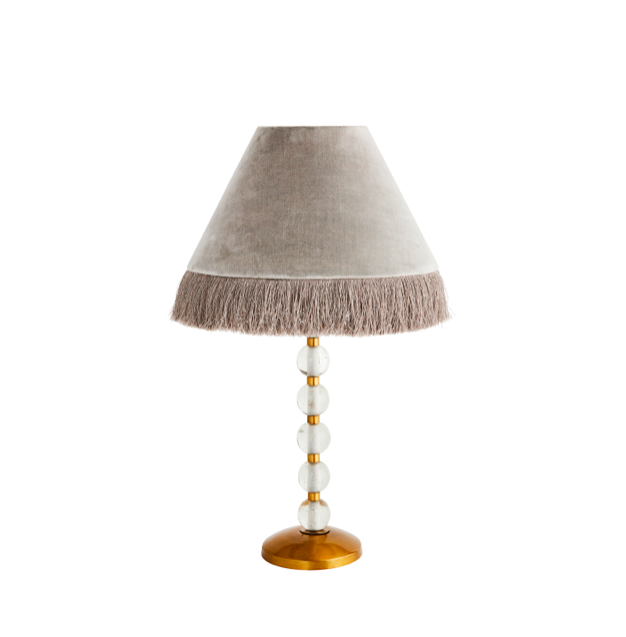 Bordlampe - Ink velvet skjerm, grå Bordlampe - Ink velvet skjerm, grå