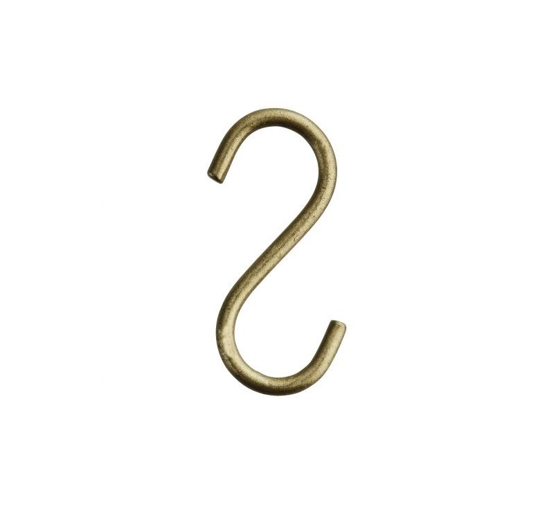 S-krok, messing small S-krok, messing