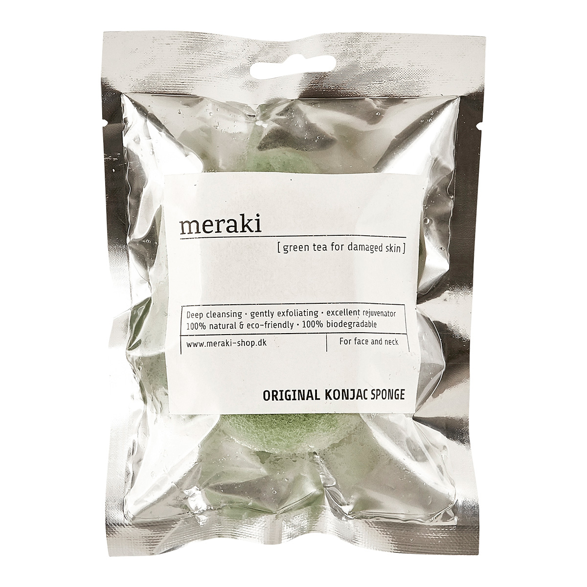 Konjaksvamp - Tørr, solskadet hud Original Konjac Svamp - Tørr, solskadet hud