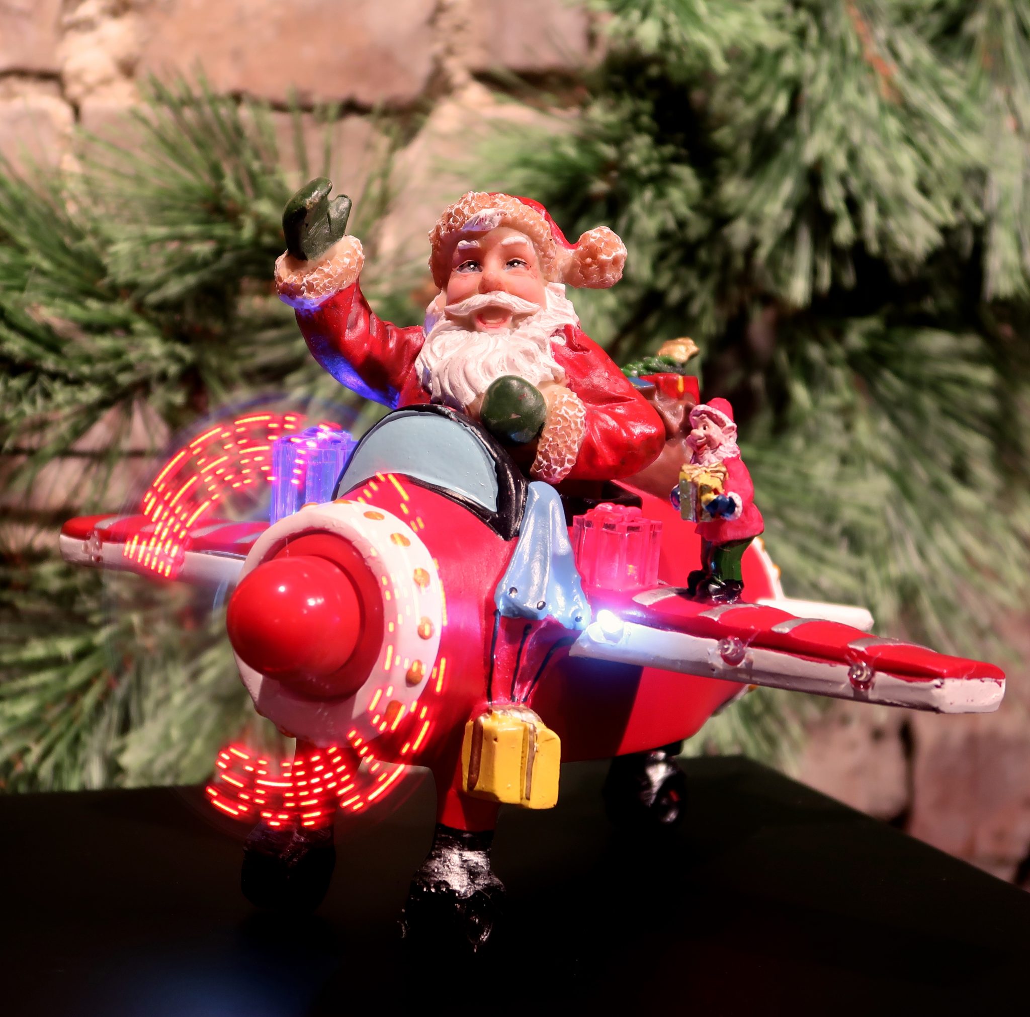 Julenisse i fly - "Merry Christmas" Julenisse i fly - "Merry Christmas"