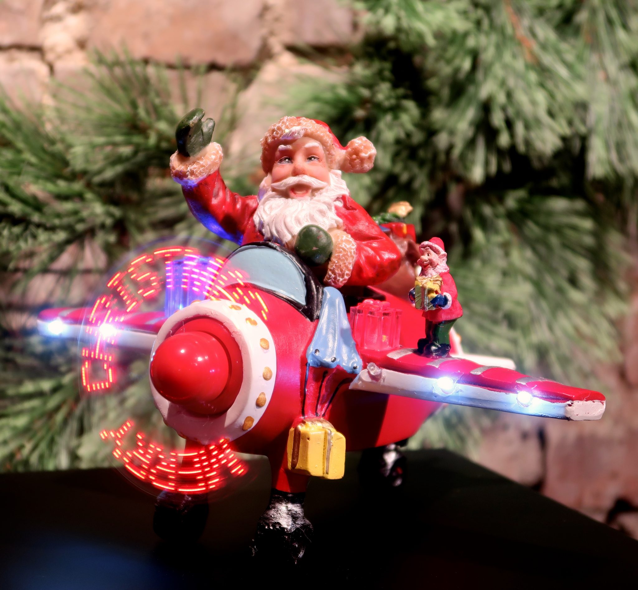 Julenisse i fly - "Merry Christmas" Julenisse i fly - "Merry Christmas"