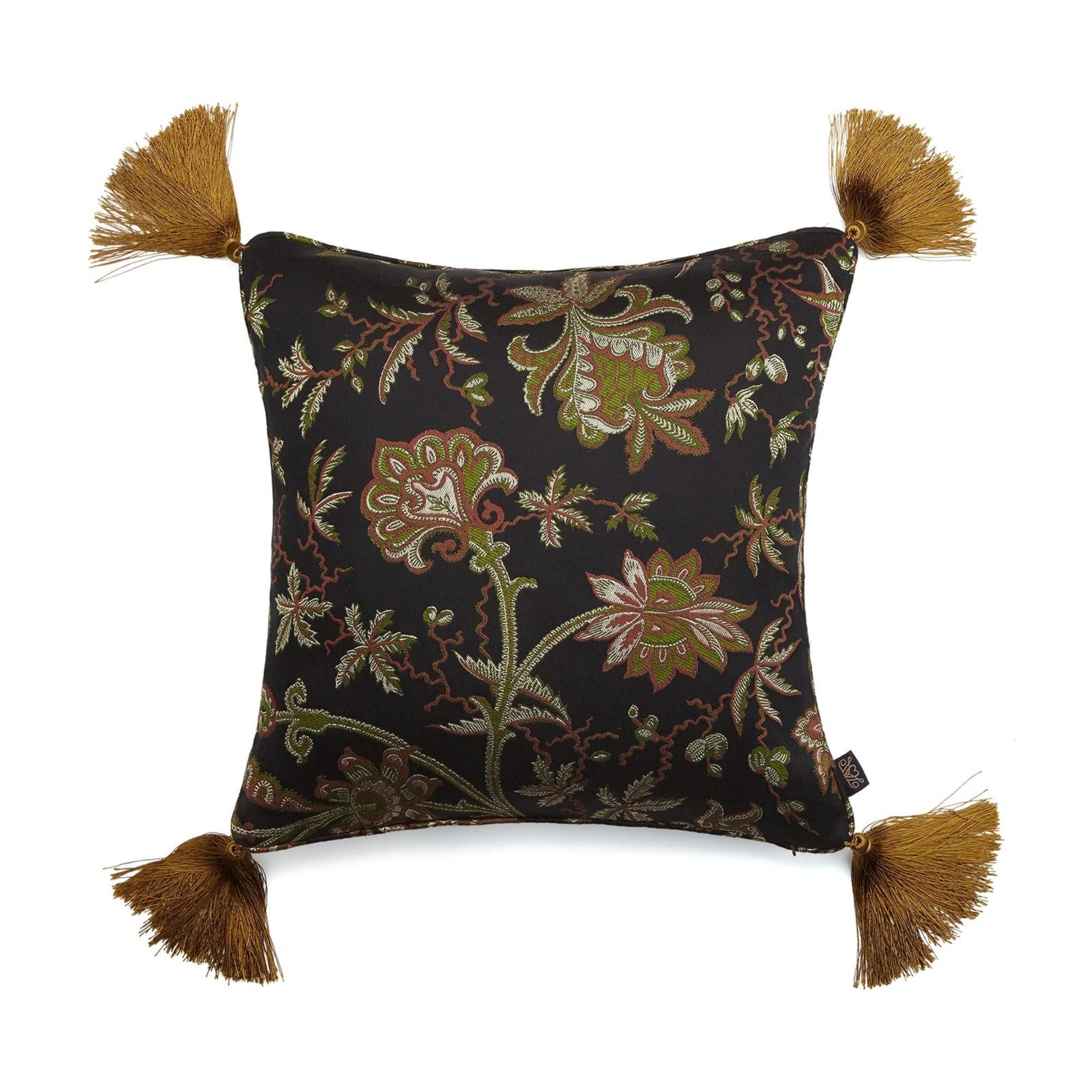 Pute - Indienne Jacquar black, House of Hackney