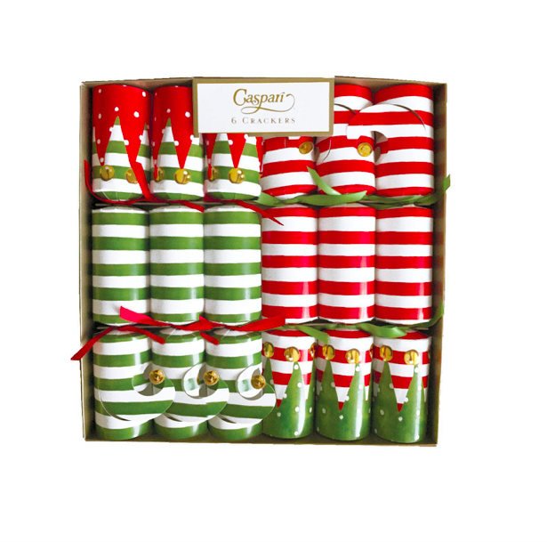 Crackers stocking strips Crackers - "Stocking stripe" 6 stk
