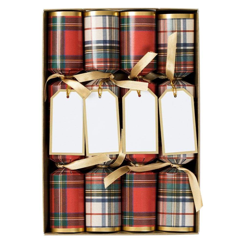 https://b2bintl.casparionline.com/products/stewart-tartan-celebration-christmas-crackers-8-per-box Crackers - "Stewart tartan" 8 stk
