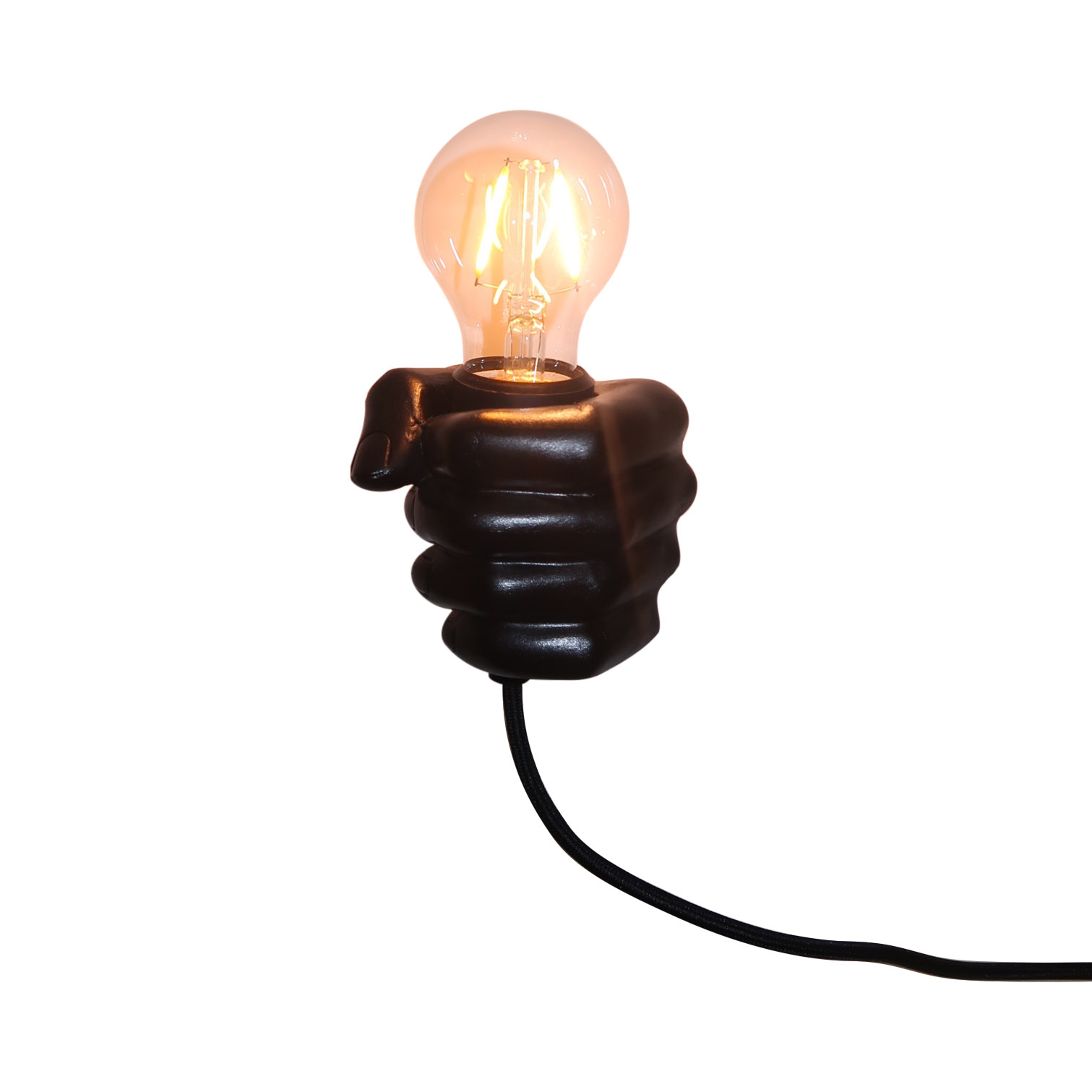 Vegglampe - "Black hand" Vegglampe - "Black hand"