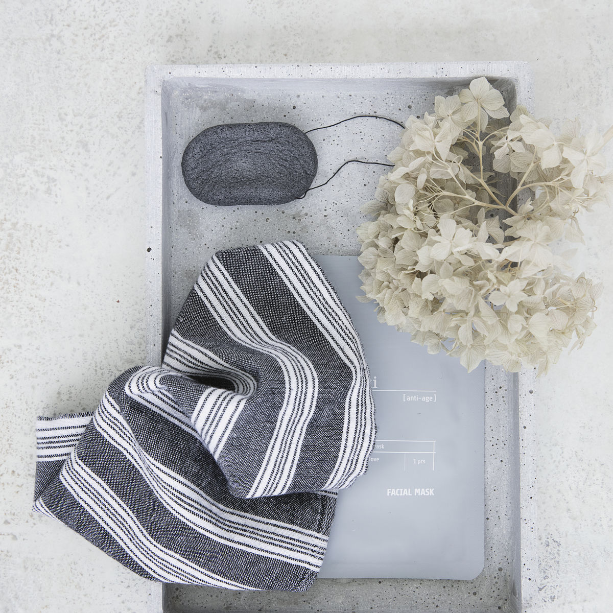 Håndkle "hammam" - 30x30cm, 3pk Håndkle "hammam" - 30x30cm, 3pk