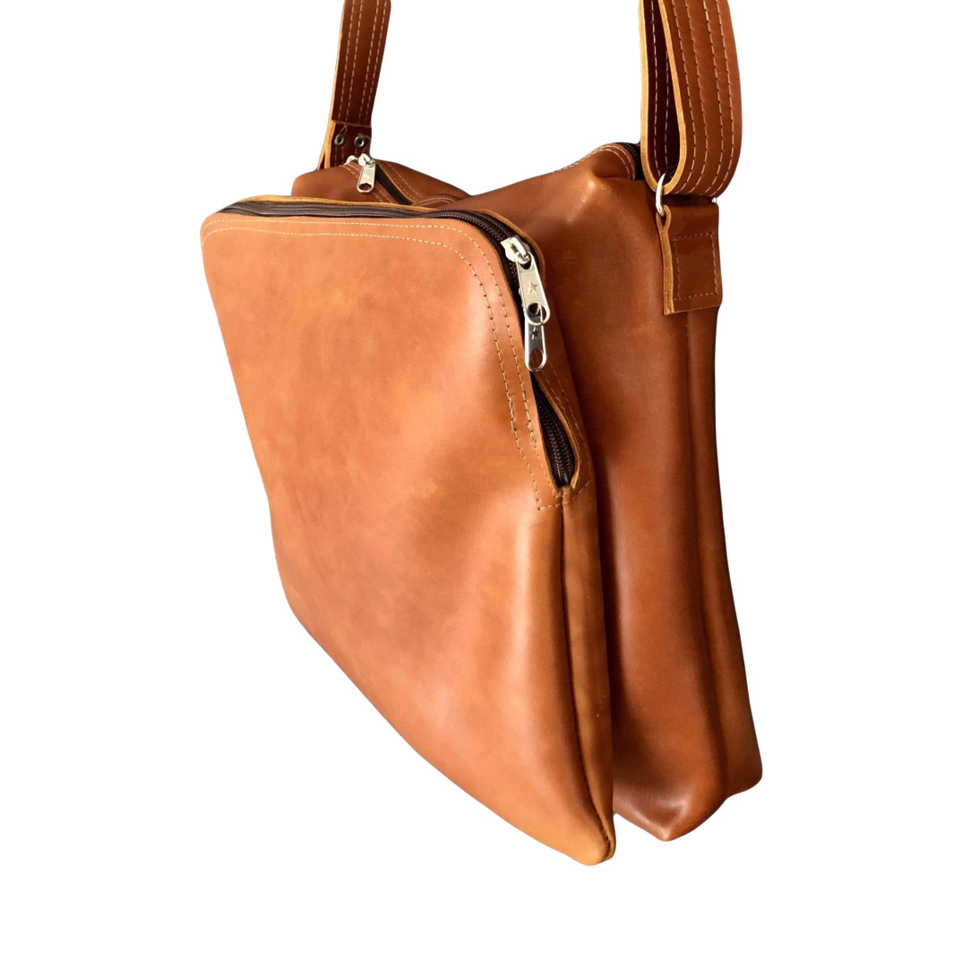 Bag " Bjørn" - Brun skinn Bag " Bjørn" - Brun skinn