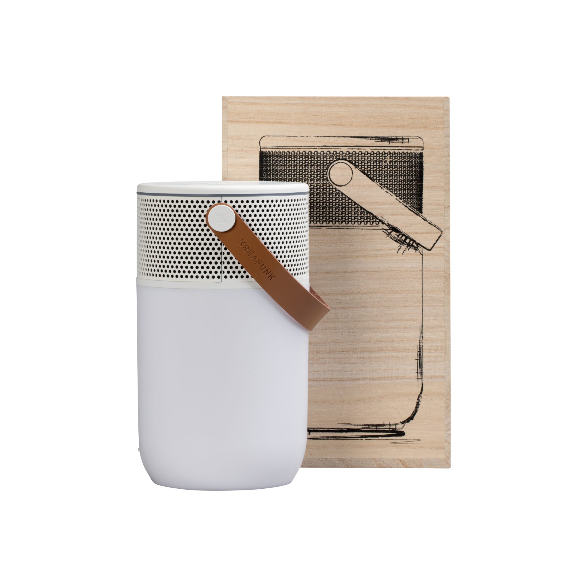 Høyttaler - "aGlow" White Høyttaler - "aGlow" White