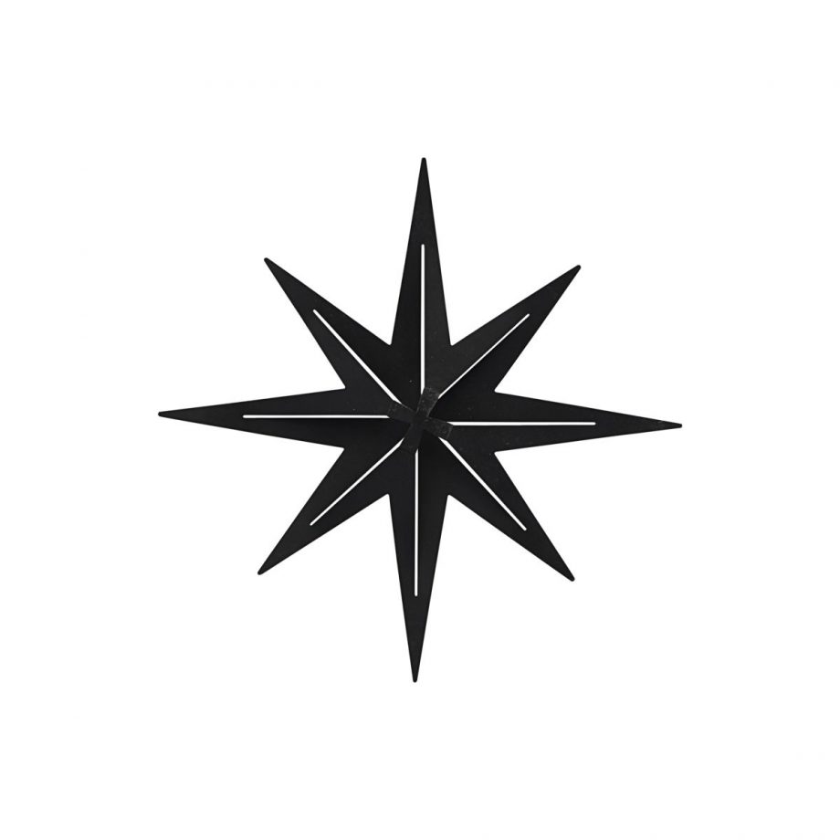 web1200 white in0502 01 920x920 - Julepynt "Stretch" - Star, black