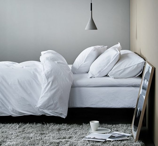 Sengesett - Hvit Sengesett - Hvit