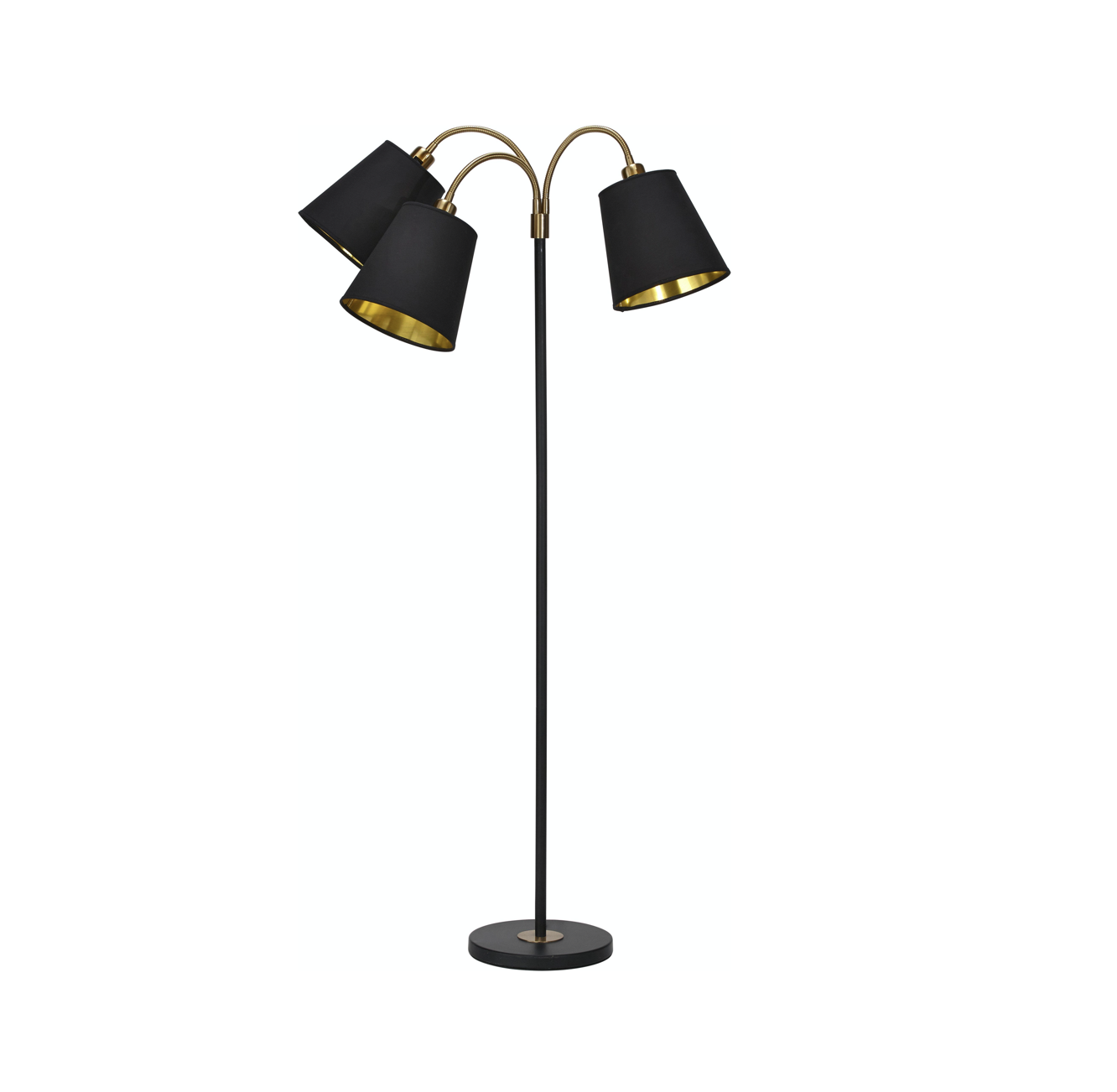 Gulvlampe Cia 3 armer - Ink skjerm Gulvlampe Cia 3 armer - Ink skjerm