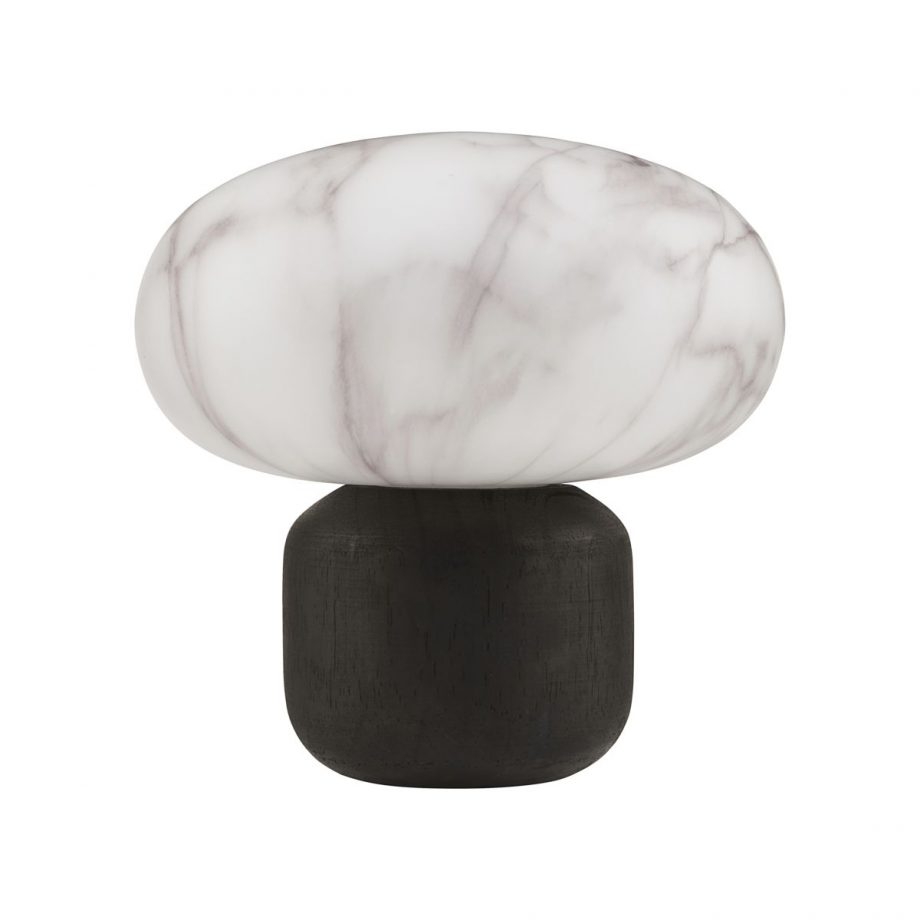 210510810 01 920x920 - Lanterne "Fog" - Black/white marble