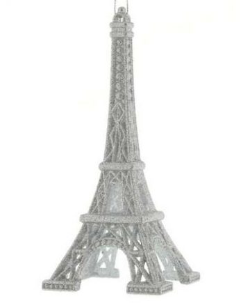 p020530 p020530 350x435 - Julepynt - Eiffel tårn, sølv