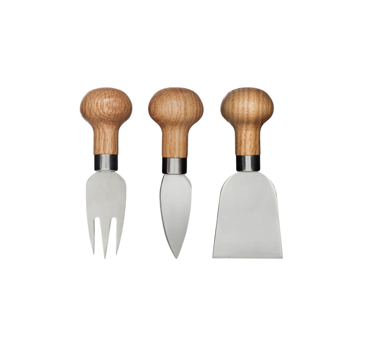 Ostekniver Sett á 3 - Eik Ostekniver Sett á 3 - Eik