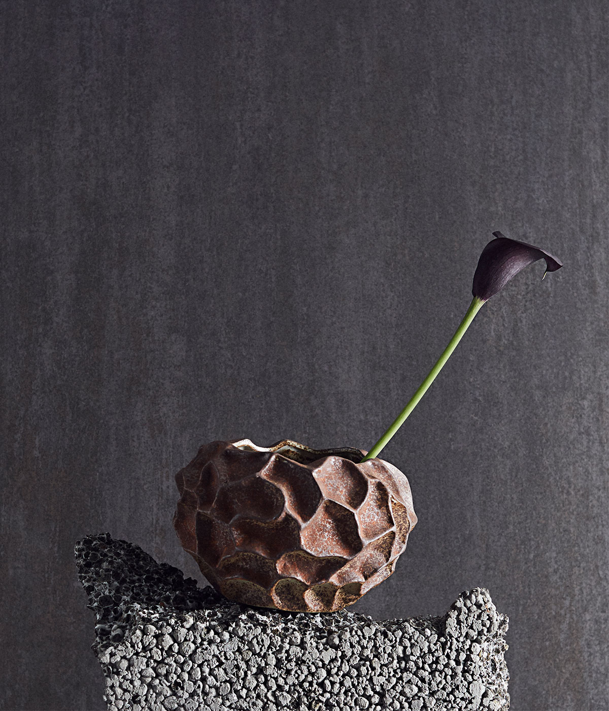 Vase "soil" - H 18 cm Vase "soil" - H 18 cm