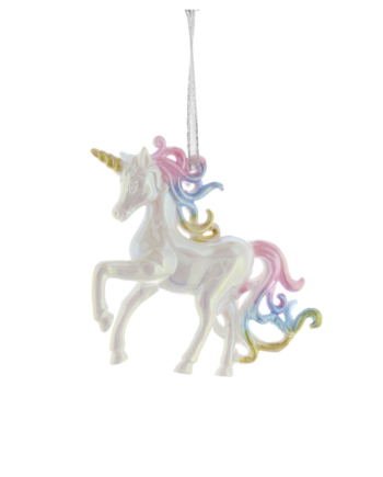 Julepynt - Rainbow unicorn