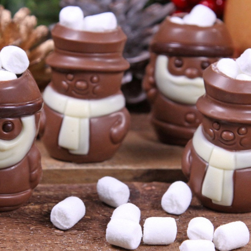 Gnaw - Varm sjokolade med marshmallows - 4 stk Gnaw - Varm sjokolade med marshmallows - 4 stk