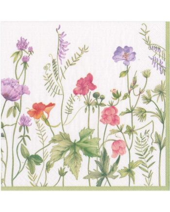 15160l caspari french floral paper luncheon napkins 20 per package 28398432419975 1024x1024 3 350x435 - Servietter - "French Floral"