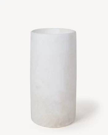 Hygge Life Candles Alabaster Stone Candleholder Large.jpg 350x435 - Lysestake "Alabast" - large