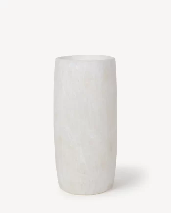 Hygge Life Candles Alabaster Stone Candleholder Medium.jpg 350x435 - Hjem