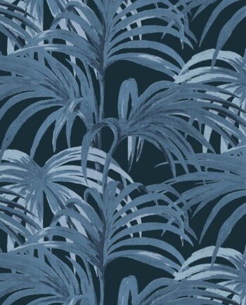 palmeral midnight azure 350x435 - Tapet fra House of Hackney "Palmeral" - Midnight/Azure