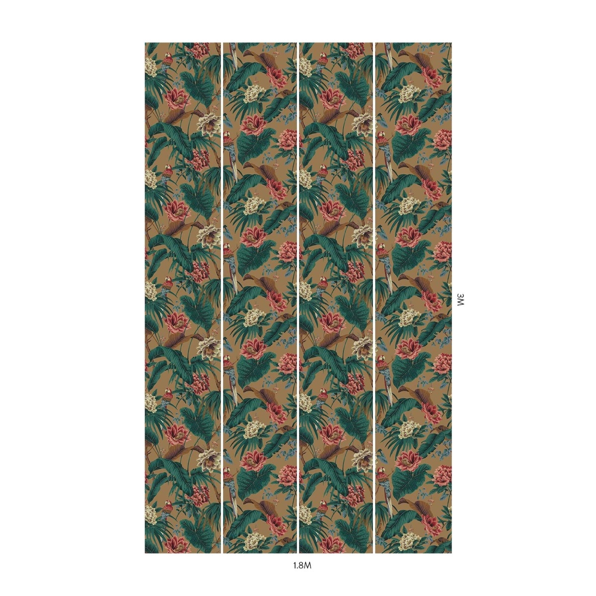 paradisa_sand_3m Tapet fra House of Hackney "Paradisa" - Sand