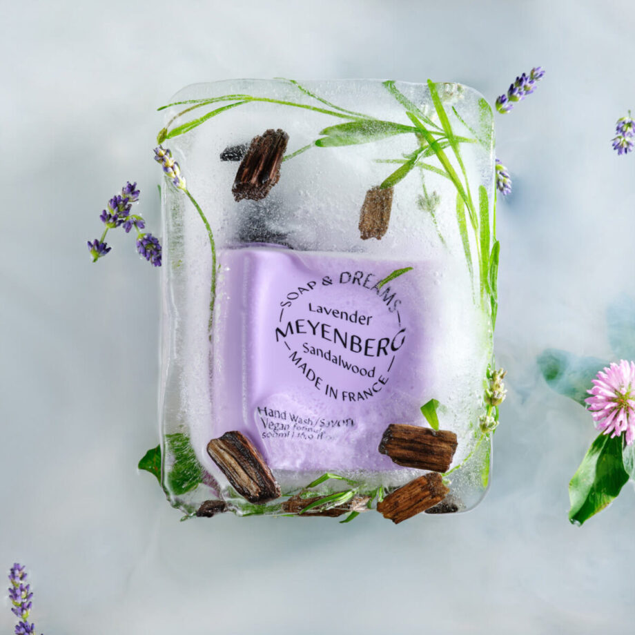 Meyenberg Soap Scent hand wash Lavender Sandalwood isblock fram. jpg 1200x1200 1 920x920 - Håndsåpe "Lavender & Sandalwood - 500 ml