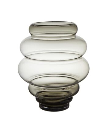68698 350x435 - Vase "Circle" - Smoked glass