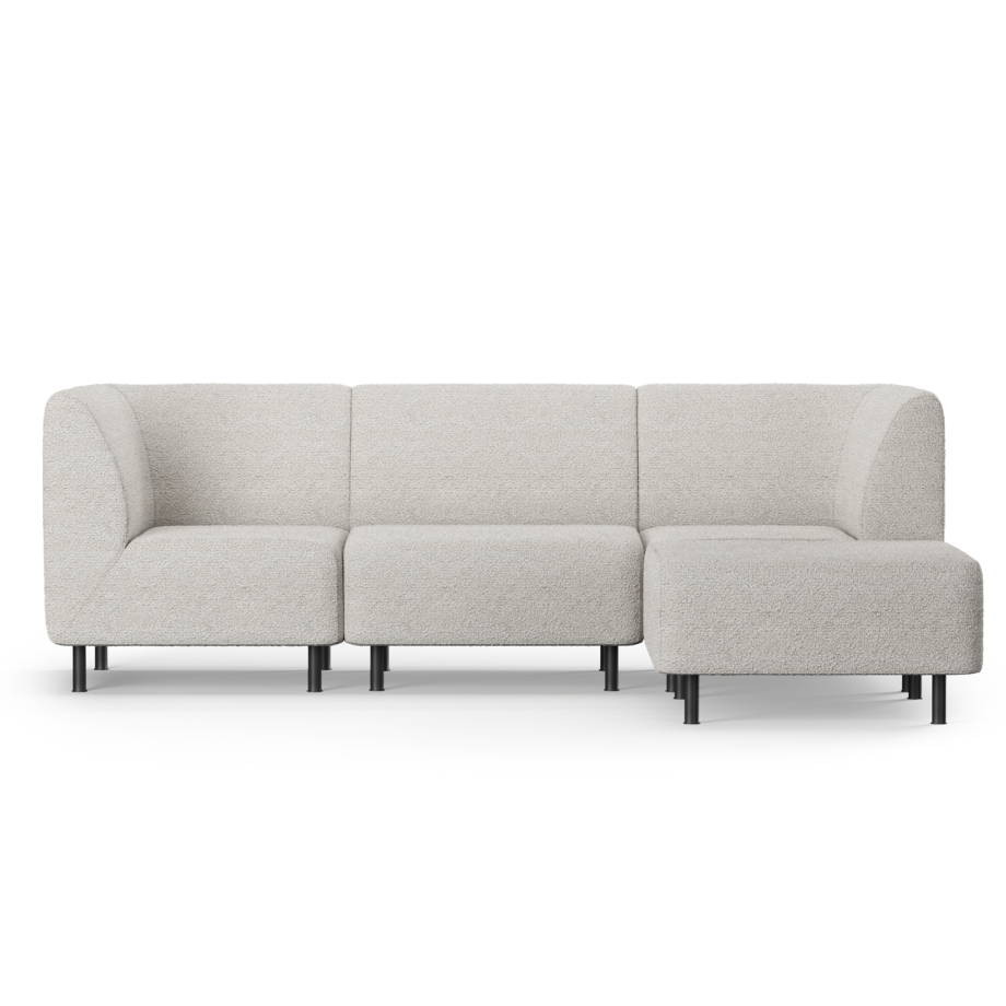 P Outdoor Sofa Aften 3 seater chaise Pebble Oyster 01 920x920 - Aften lounge "outdoor" - Oyster